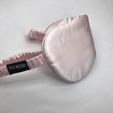 Pink Seashell Silk Sleep Mask
