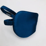 Navy Blue Silk Sleep Mask