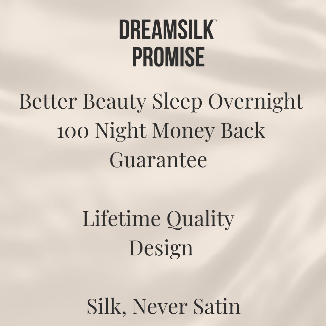 DREAMSILK silk scrunchie styling
