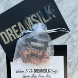 Bronze Silk Scrunchie - Regular