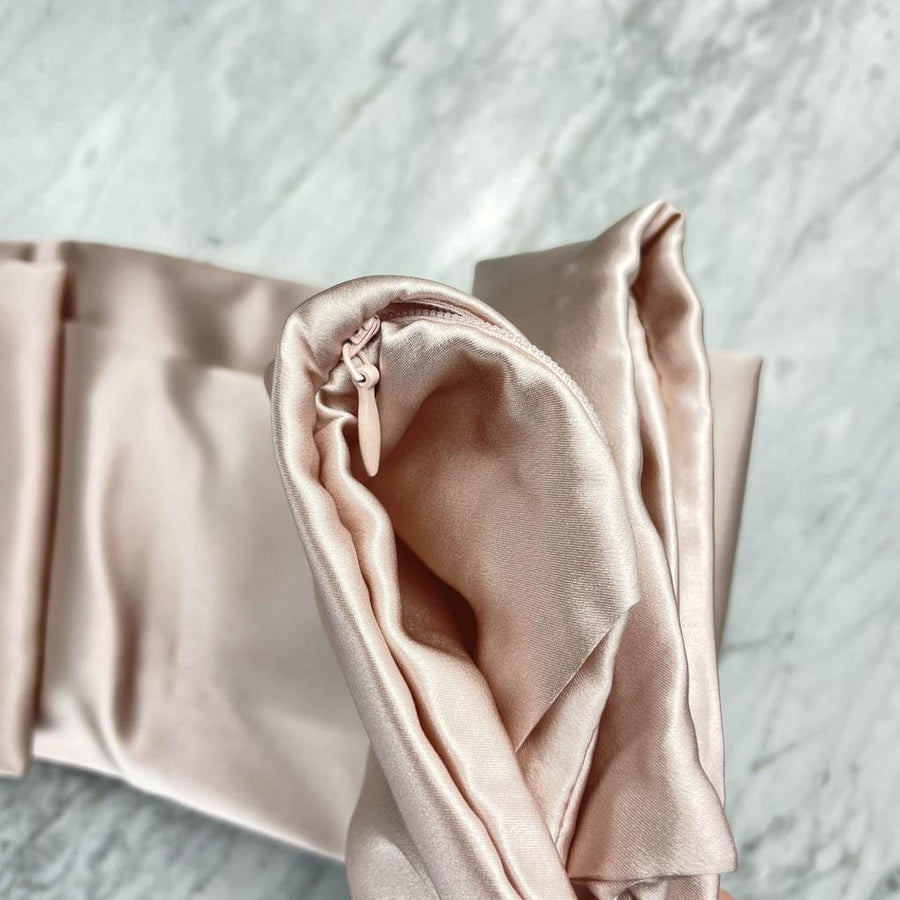 Nude Silk Pillowcase - Standard