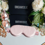 Pink Seashell Silk Sleep Mask