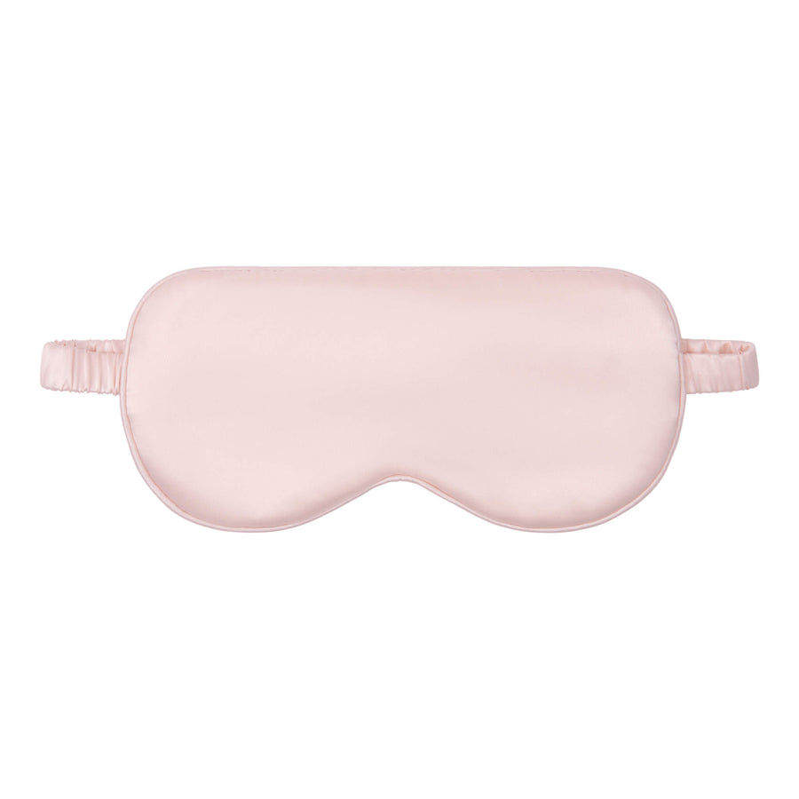 Pink Seashell Silk Sleep Mask