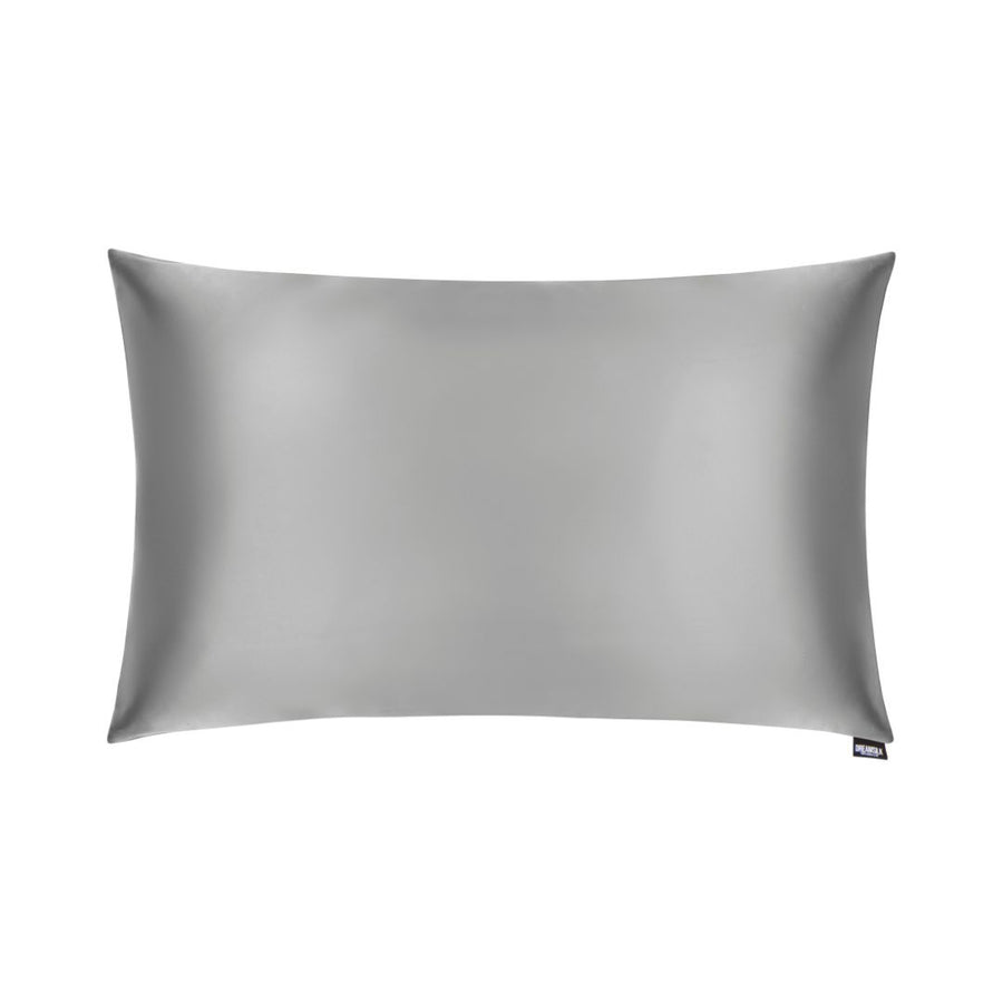 Silver Silk Pillowcase - Standard & Queen