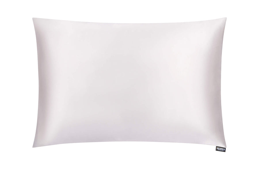 White Ivory Silk Pillowcase Single 50*75cm